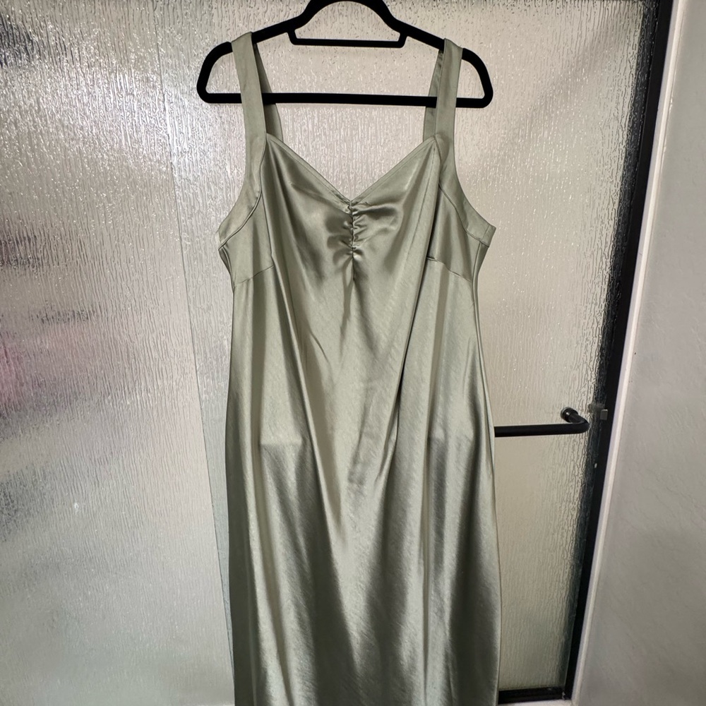 Ava & Viv Olive Green Dress